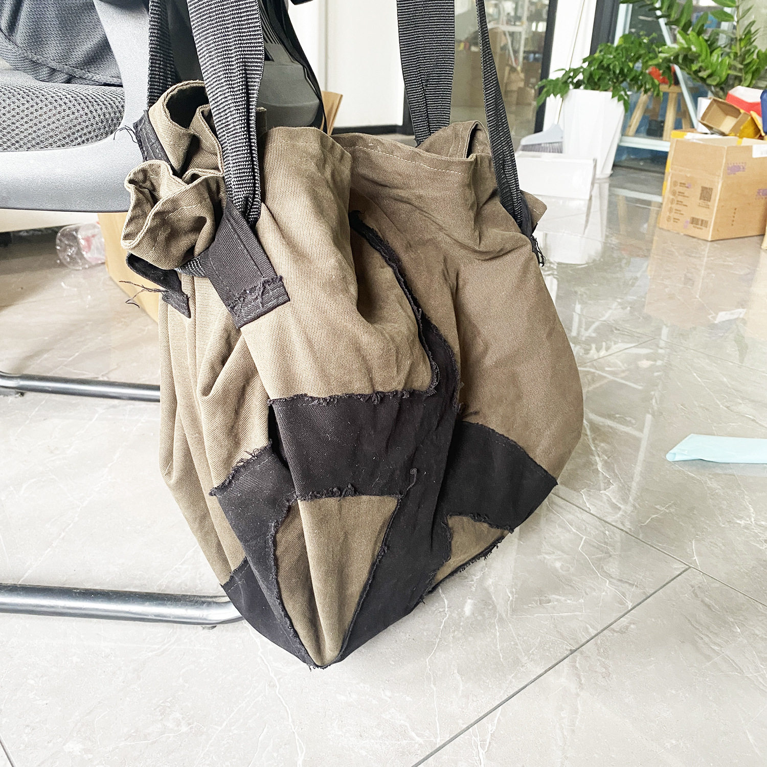 Travel Picnic Bag 旅行野餐包户外便携式午餐包帆布地垫休闲地毯
