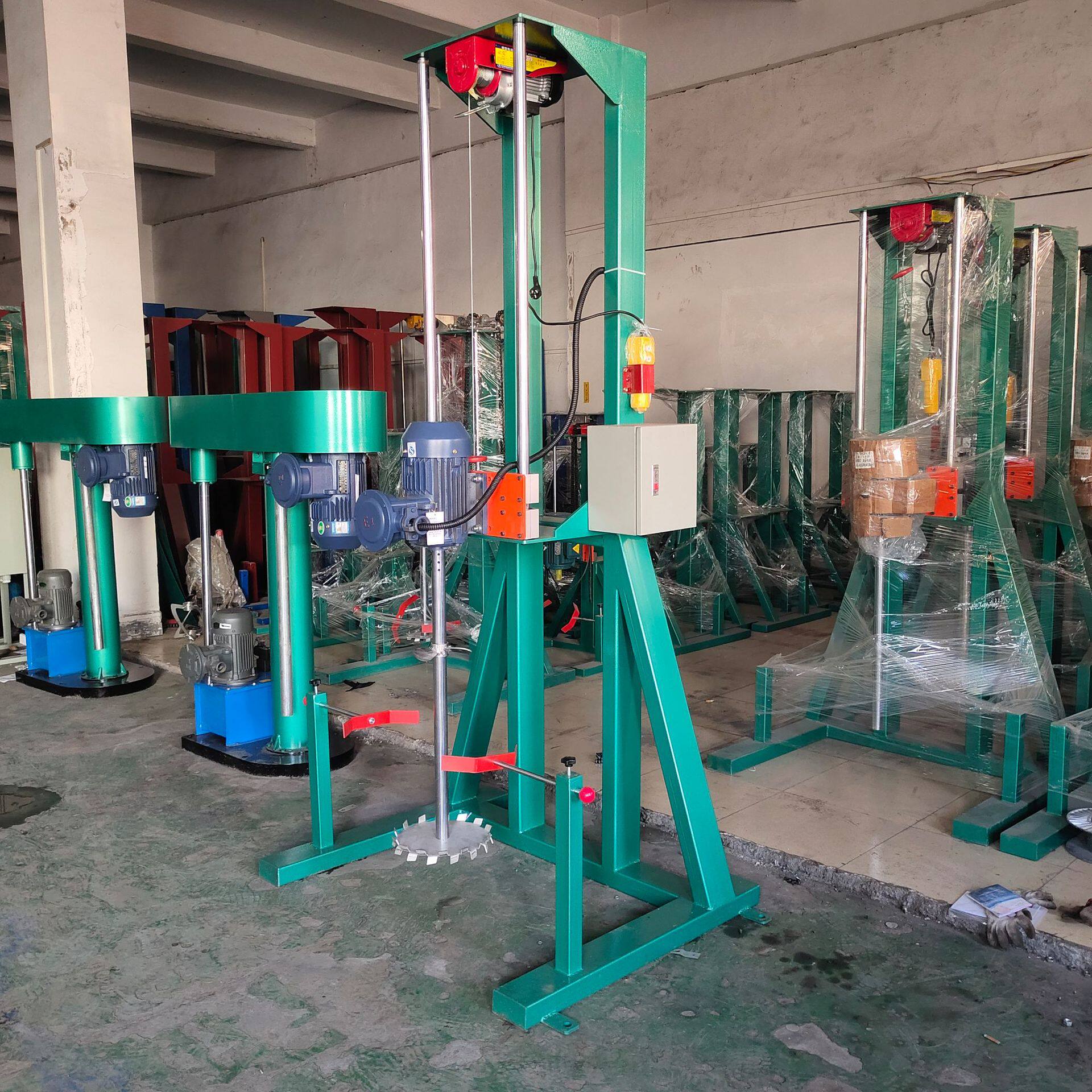直供小型分散机 油漆油墨电动分散机 化工乳胶漆搅拌机