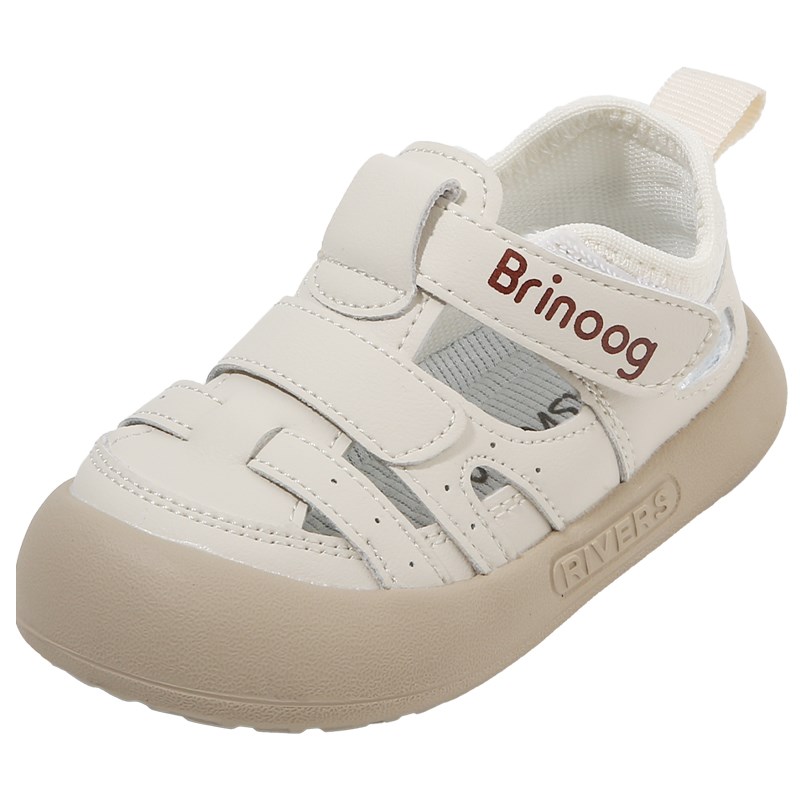 夏季新款小宝宝凉鞋男女幼童包头运动沙滩鞋防滑软底学步婴儿鞋子