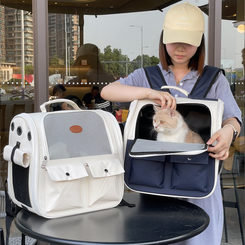 猫包外出便携猫咪背包宠物双肩狗狗猫袋携带手提大容量透气防应激