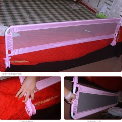 透气床挡板护栏儿童单侧 防摔四面简易单人床固定小孩子一体一米