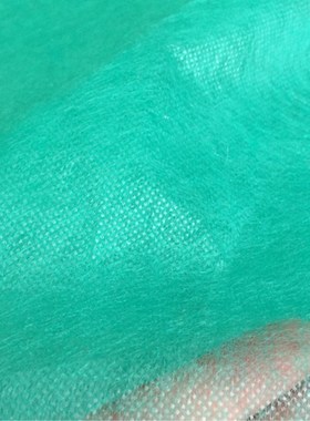 无纺布毛毯防尘植草n布园林绿化植草盖土护坡绿色透水草籽覆盖膜