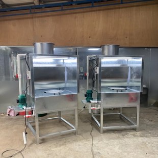 环保型水帘柜不锈钢环保喷漆设备水帘机节能小型喷漆柜实验喷油柜