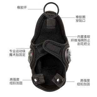 儿童平衡车硅胶把立保护套滑步车护胸防撞车头保护罩把立套玩偶