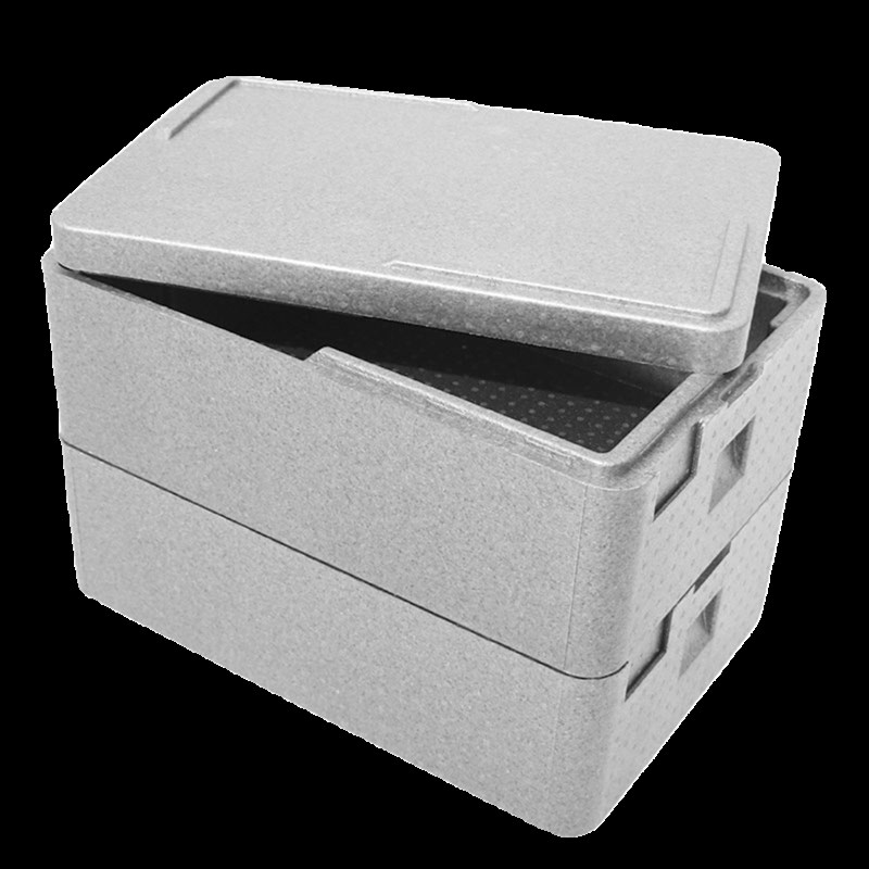 多层epp保温箱分层叠加泡沫箱商用烘焙配送箱甜品蛋糕摆摊冷藏箱