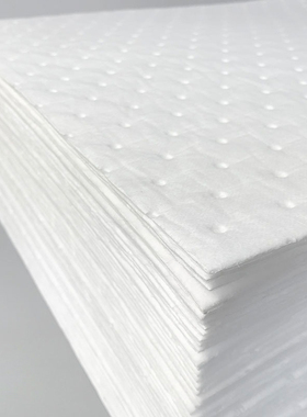 复合压点吸油棉 工业吸油棉 吸油片 吸油垫100*60*0U.3cm 40张