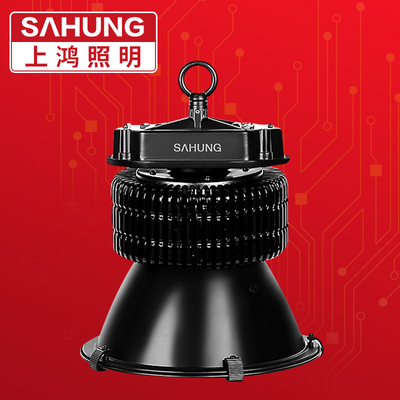 新品led工矿灯1i00W150W200W黑色鳍片led厂房灯工厂灯车间照明灯