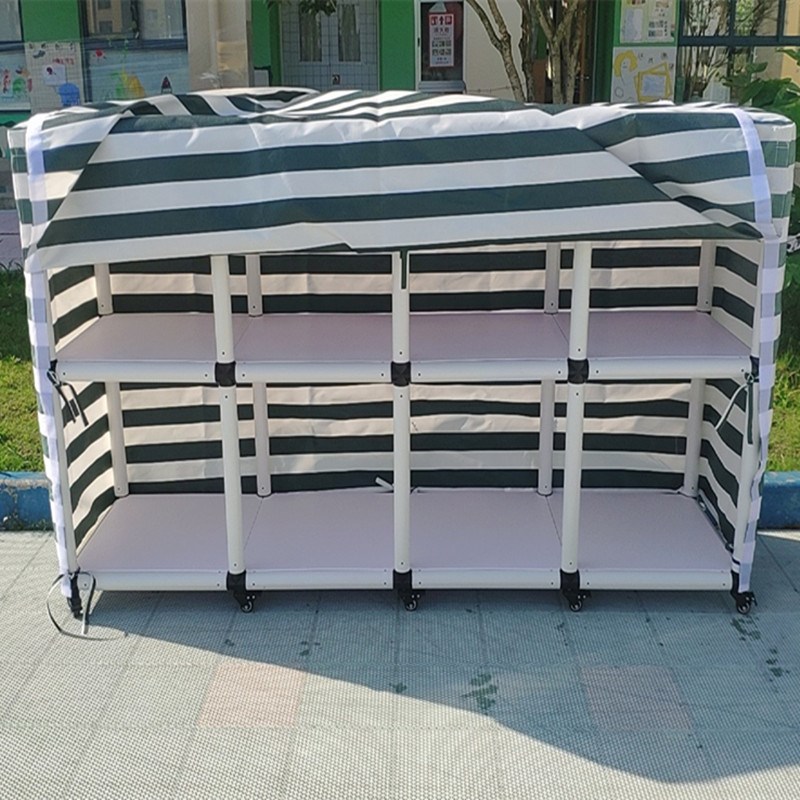 幼儿园玩具收纳架室外防雨储物架器械儿童积木移动户外玩具置物架