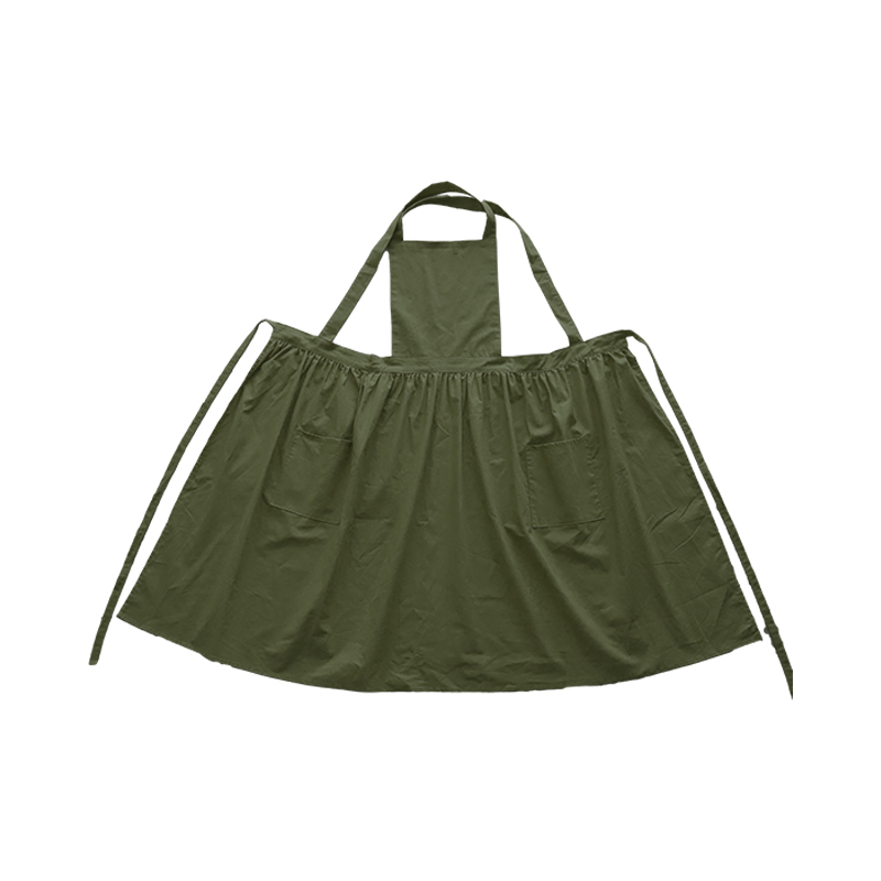 夏天薄款超好看的围裙家用厨房专用防水防油高级全棉漂亮定制logo