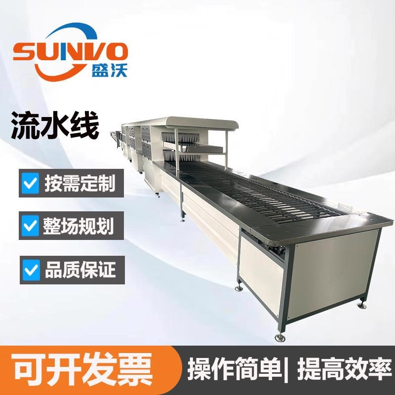 运动鞋男鞋女鞋整厂整套设备规划双层流水线制鞋设备可按要求制作