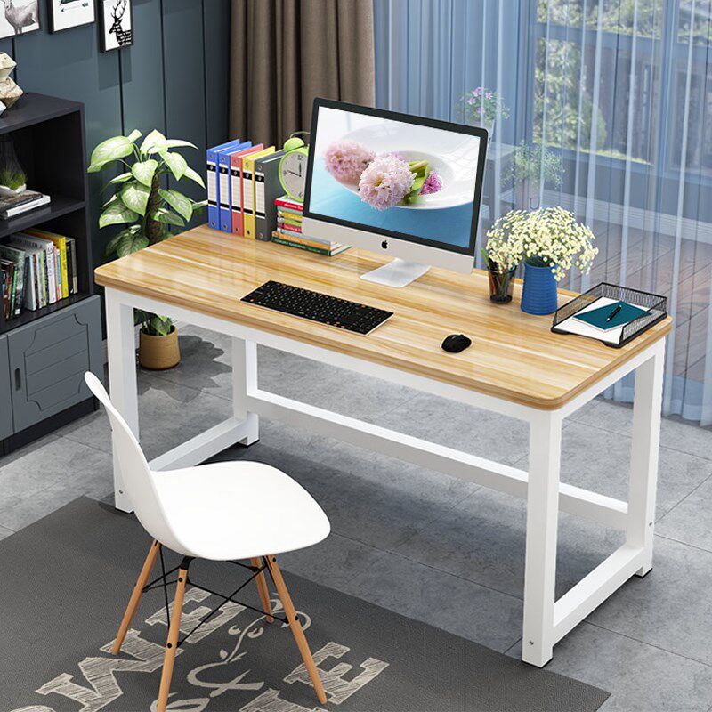 定制书桌宽45/55/65cm电脑桌1.8/1.2m办公桌简约长条大桌子2米