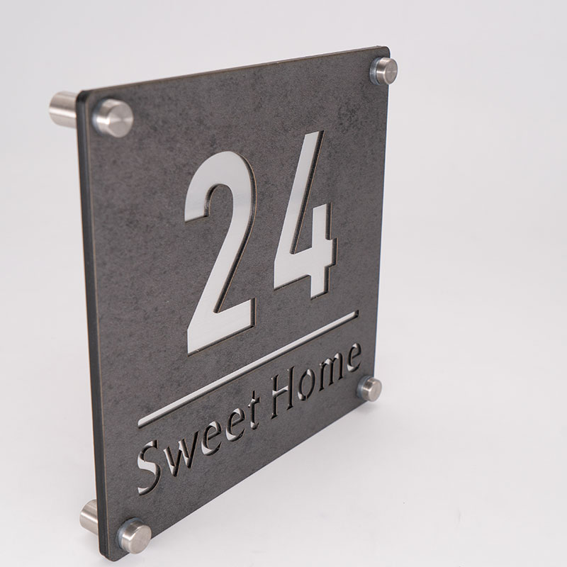 门牌定制别墅庭院户外门牌订制宿舍民宿门牌号码牌家用亚克力门牌