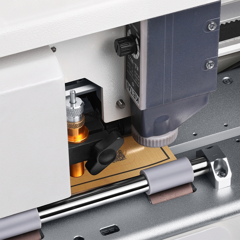 小型自动巡边不干胶即时贴刻字机不干胶L划线机模切机广告割字机