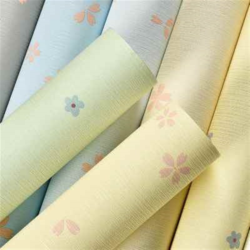 田园小碎花自粘墙纸卧室温馨女孩网红背景墙宿舍防水家用自贴壁纸