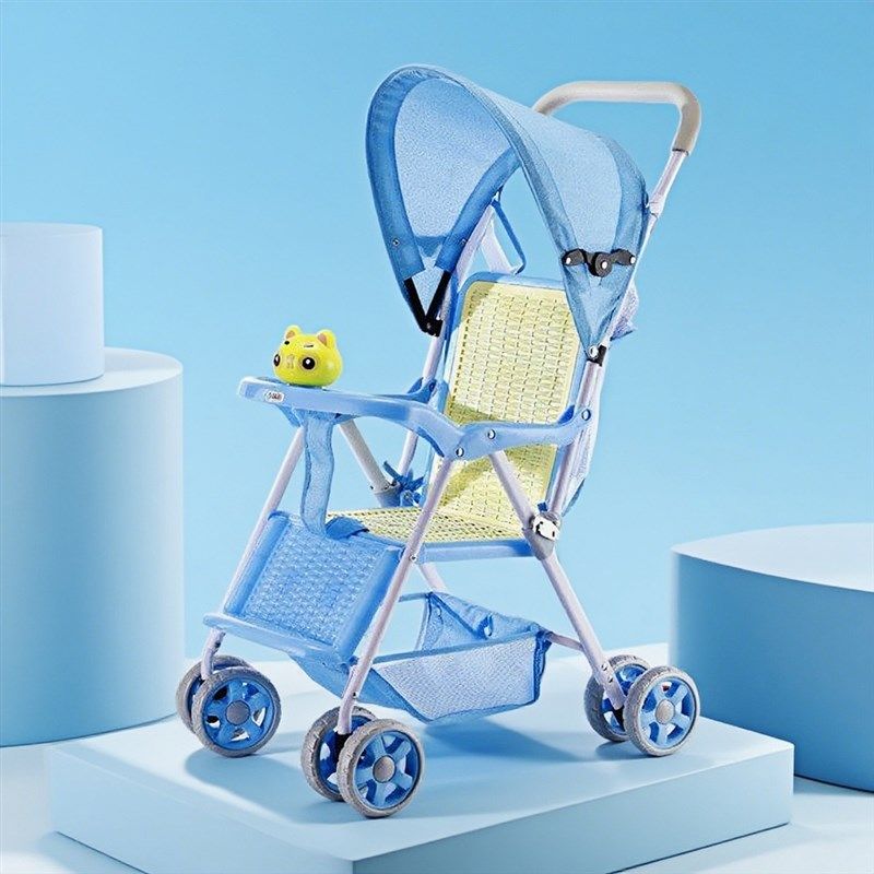 2025新款婴儿推车轻便折叠可坐躺式手推简易超小巧可携式春夏伞车