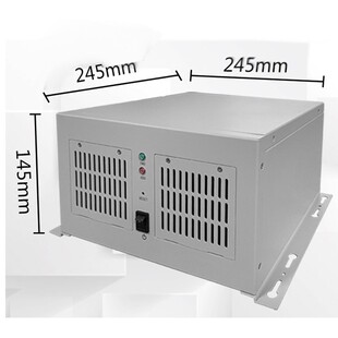 壁挂式工控机箱hITX主板安防设备多串口1U-FLEX电源可定制非标机