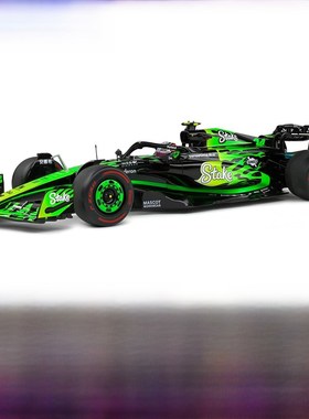 [Carbox] F1赛车车型solo 1:18周冠宇2024拉斯维加斯Solber C44