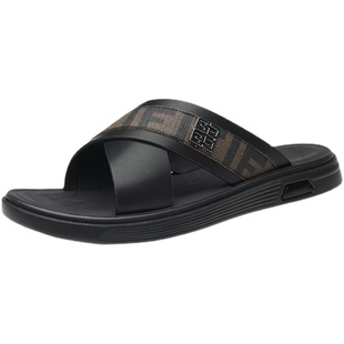 凉鞋男款拖鞋夏外穿潮流网红鞋子高级感男士凉拖鞋外出沙滩一字拖