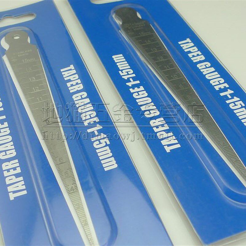 间隙尺/楔形塞尺/孔径规/锥形/锥度塞尺 1-15 15-30 30-45  45-60