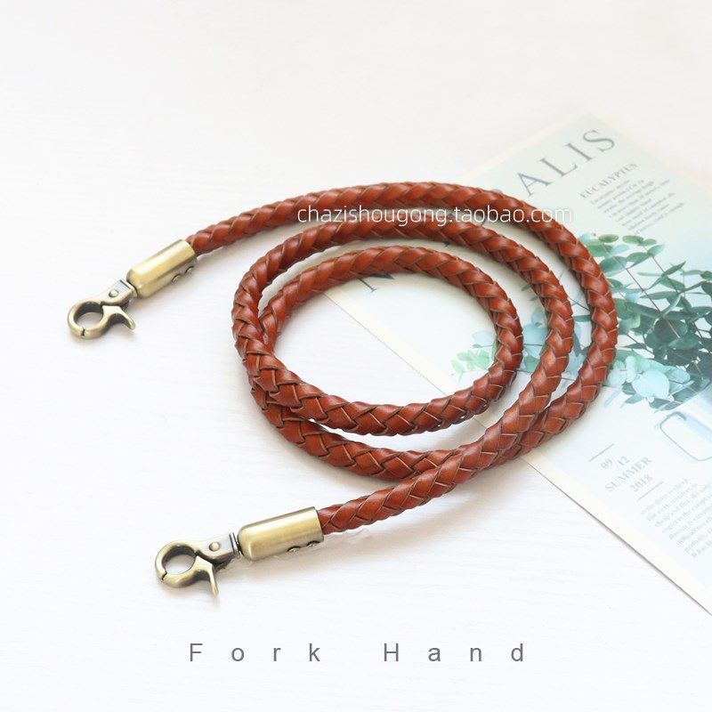 编织皮绳包带手工钩针包拼布包diy配件单肩背带斜背斜挎手拎带子,服饰配件/皮带/帽子/围巾,包带,淘宝优惠券,粉丝福利购,淘宝优惠卷