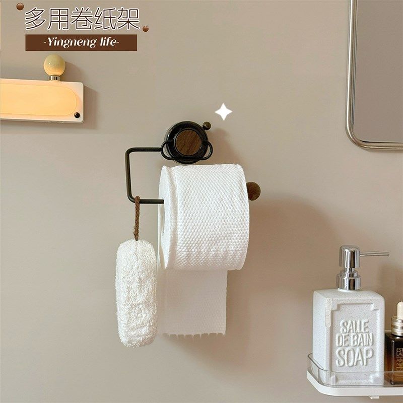 卷筒卫生纸架吸盘化妆室纸巾盒壁挂免打孔纸巾架洗手间厕所卫生纸,家庭/个人清洁工具,卷纸器/纸巾架,淘宝优惠券,粉丝福利购,淘宝优惠卷