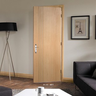 实木门卧室门复合烤漆q门家用房间门免漆门套装门室内门简约生态