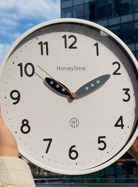 2025新款钟表j挂钟客厅现代简约石英钟家用静音网红艺术时钟表挂