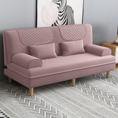 北欧布艺沙发客厅小户型可折叠两用多功能沙发床坐卧单双人简易床