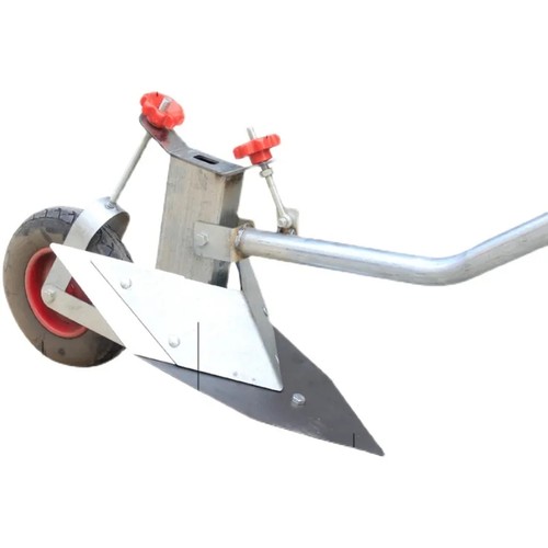 手拉犁人工小型锄地松土农用神器除草手推梨地翻土机开沟犁人拉犁