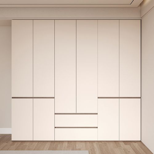 ENF级实木衣柜家用卧室大衣橱简约新款2024爆款分段式柜子