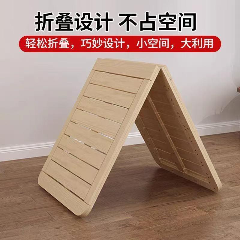 折叠床板车载可伸缩实木床板硬床垫单人沙发木板垫硬床板便携式