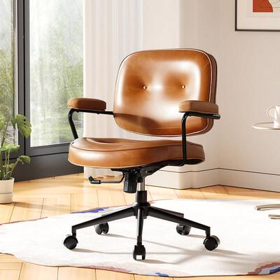 联丰学习椅电脑椅家用舒适久坐书房居家现代简约靠背座椅办公椅子