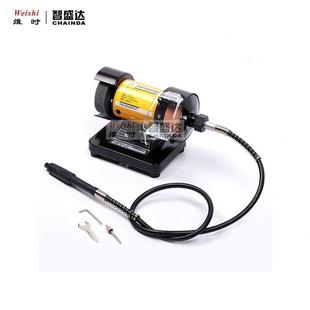钟表工具5005台式 砂轮机打磨机抛光机桌面小型 包邮
