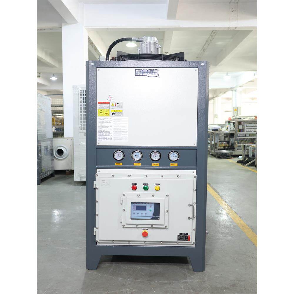 3hp5P10P15P20P25匹箱式风冷防爆工业冷冻机注塑机模具水循环冷却