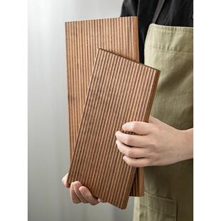 黑胡桃木托盘茶盘实木茶台家用长方形简约木托盘干泡盘创意木托板