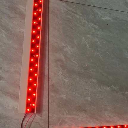 篮球板LED灯带比赛积分器24秒计时器联动篮板灯带光带