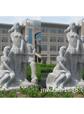 济宁石雕公司供应古代大臣雕像图片 古代文武大臣石像制作企业