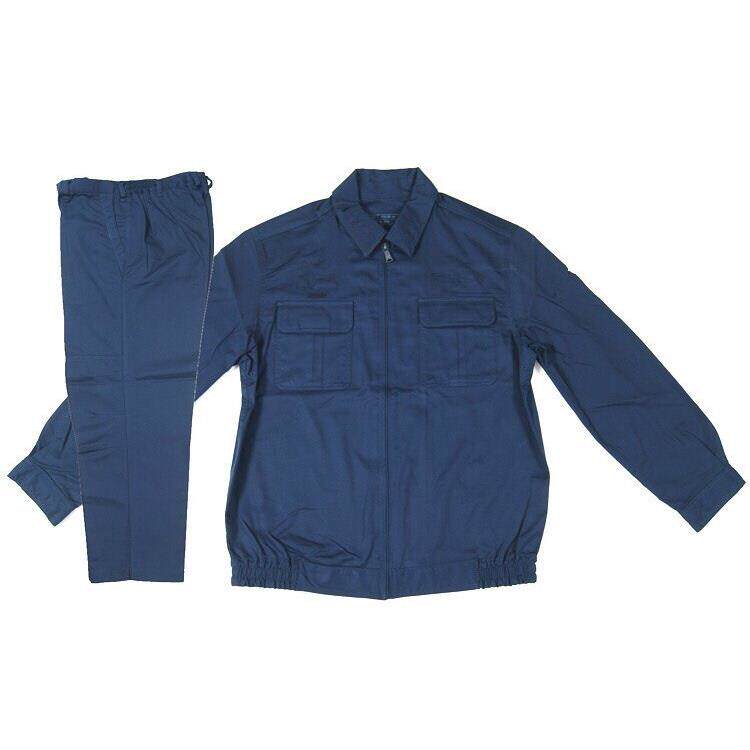 新款机务人员地勤涤棉混纺面料春秋工作服夏季机务防静电工作服