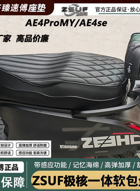 臻速傅极核AE4ProMaxMY25AE4se坐垫改装一体记忆海绵防水座垫座包