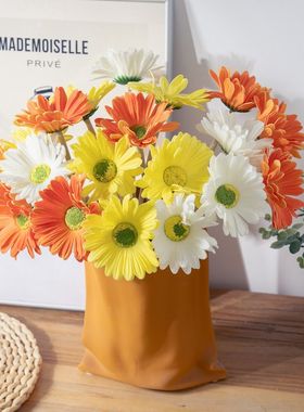 婚庆PU非洲菊扶郎花INS风仿真花厂家家居装饰假花MW01513