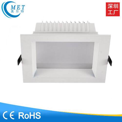 厂家直销 方形筒灯 方形防眩筒灯12W20W26W30W LED方形筒灯