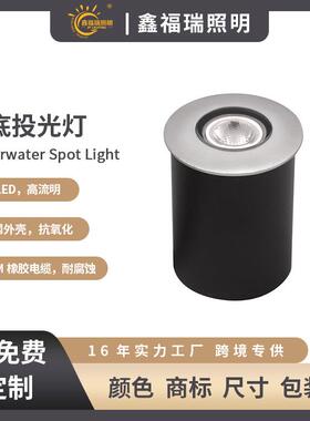 IP68低压1W不锈钢户外防风雨单色泳池灯