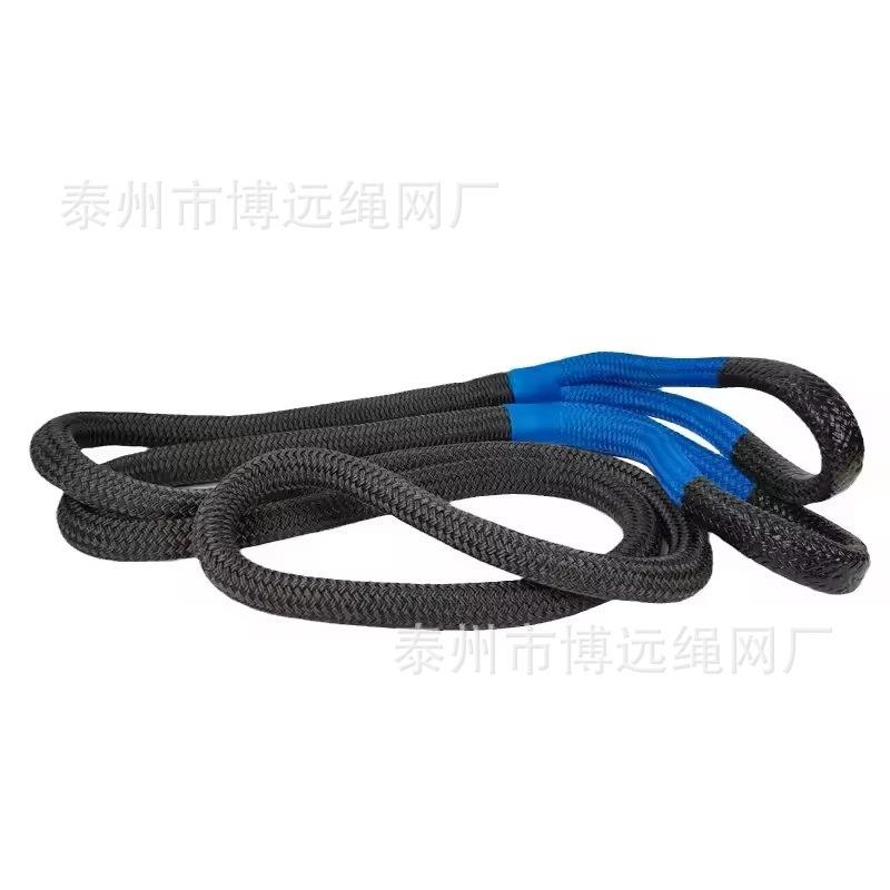 厂家直销 尼龙拖车绳 户外越野用品 户外十二股编织 牵引绳拖车
