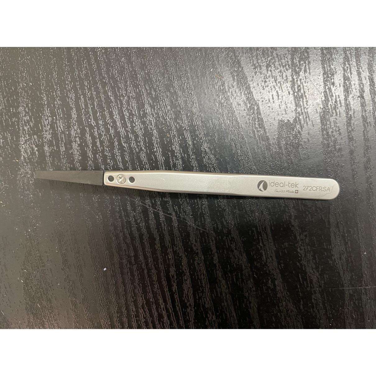 idela-tek镊子272CFR.SA 可换头防静电镊子 微电子组装镊子