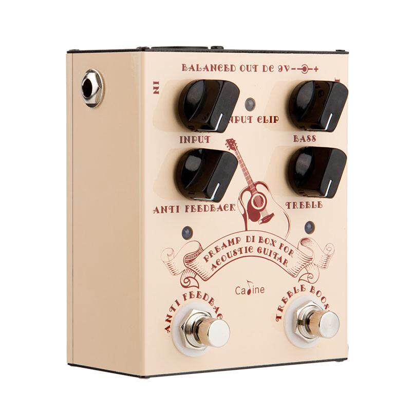 CL木吉他DI单块效果器CP-40 卡铃古典民谣吉他前级卡农平衡口