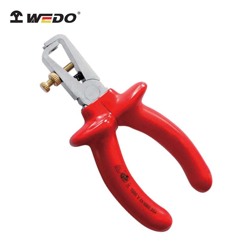 WEDO 维度绝缘浸塑德式剥线钳  浸塑型VED绝缘德式剥线钳IN506A