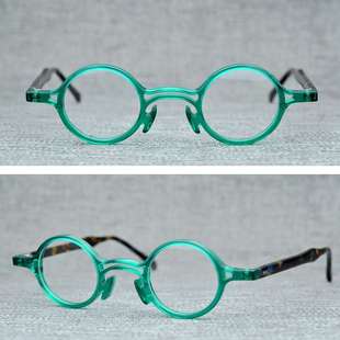 Acetate Frame日式 Classic Glasses 小圆框溥仪眼镜 Round Unisex