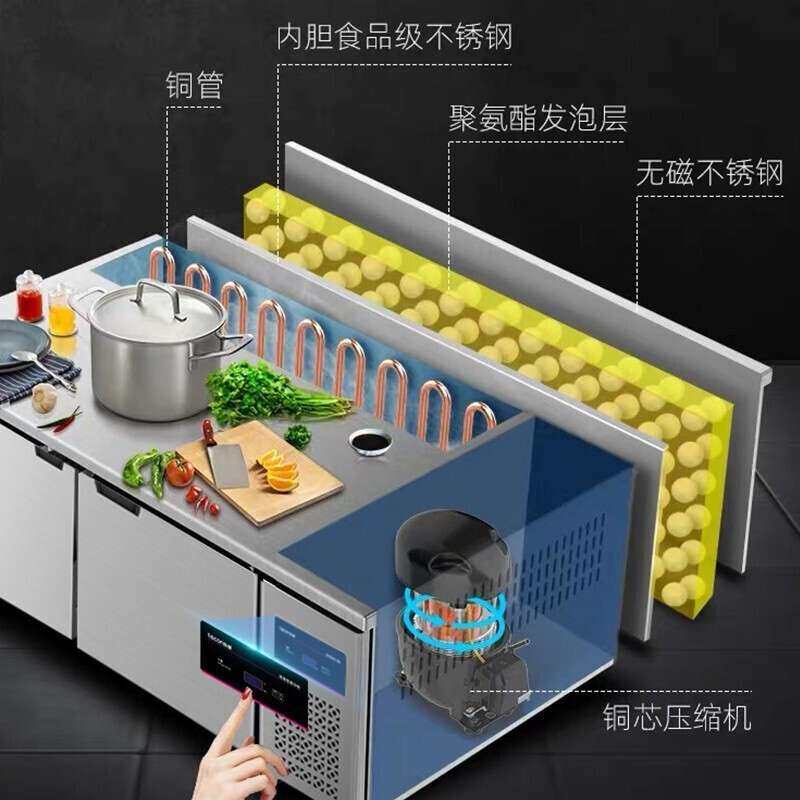 乐创冷藏工作台平冷操作台 玻璃冰柜商用冰箱冻保鲜柜工作台厨房,厨房电器,其他商用厨电,淘宝优惠券,粉丝福利购,淘宝优惠卷