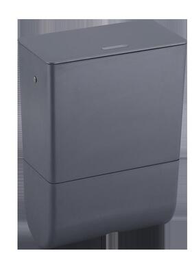 Z565厨房挂式垃圾桶家用橱柜门多功能壁带盖201塑料纳厨余收桶挂