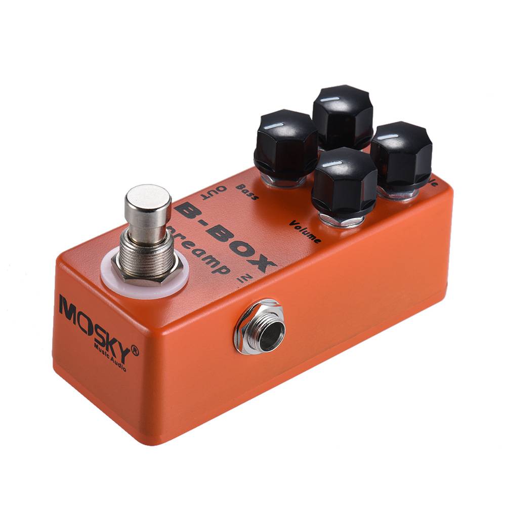 MOSKYAUDIO 迷你吉他效果器 过载前级BB Preamp